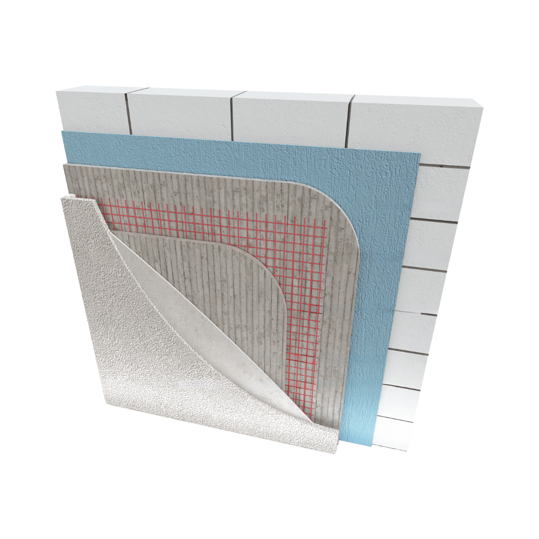 aircrete blockwork render system licata