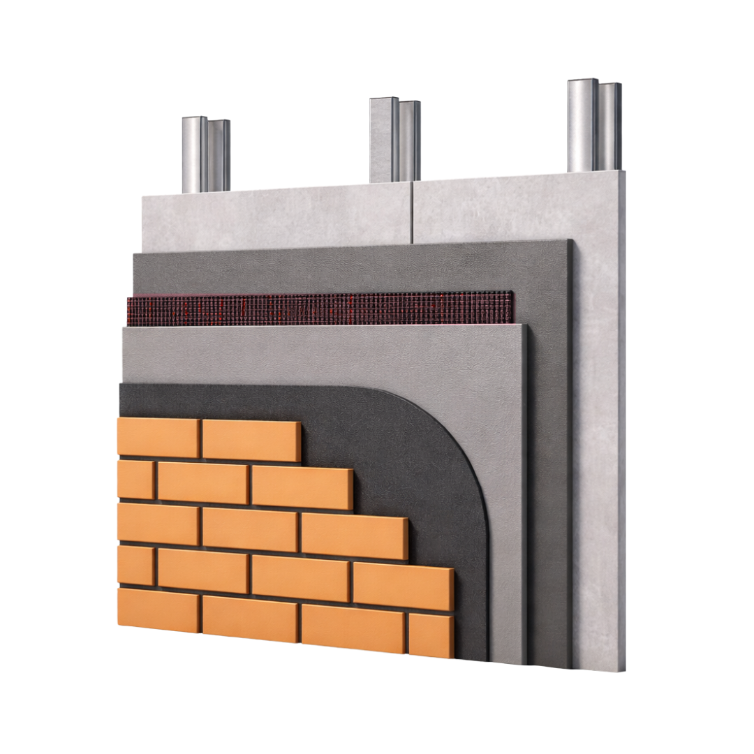 direct fix steel frame mineral licata