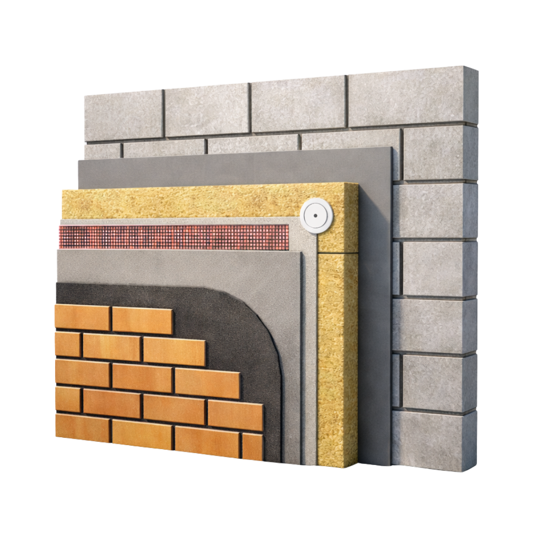 masonry mineral wool mineral brick slip licata