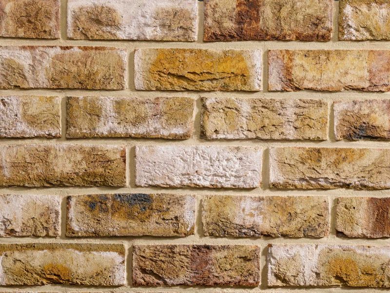 Licata Aged Yellow Heritage Range clay brick slip