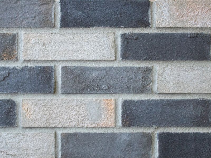 Licata Charcoal Urban Range clay brick slip
